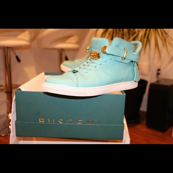 Mens Buscemi Alice Clip High-Top Sneakers size 44 (11) - Picture 8 of 10